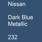 Preview: Nissan, Dark Blue Metallic, 232.